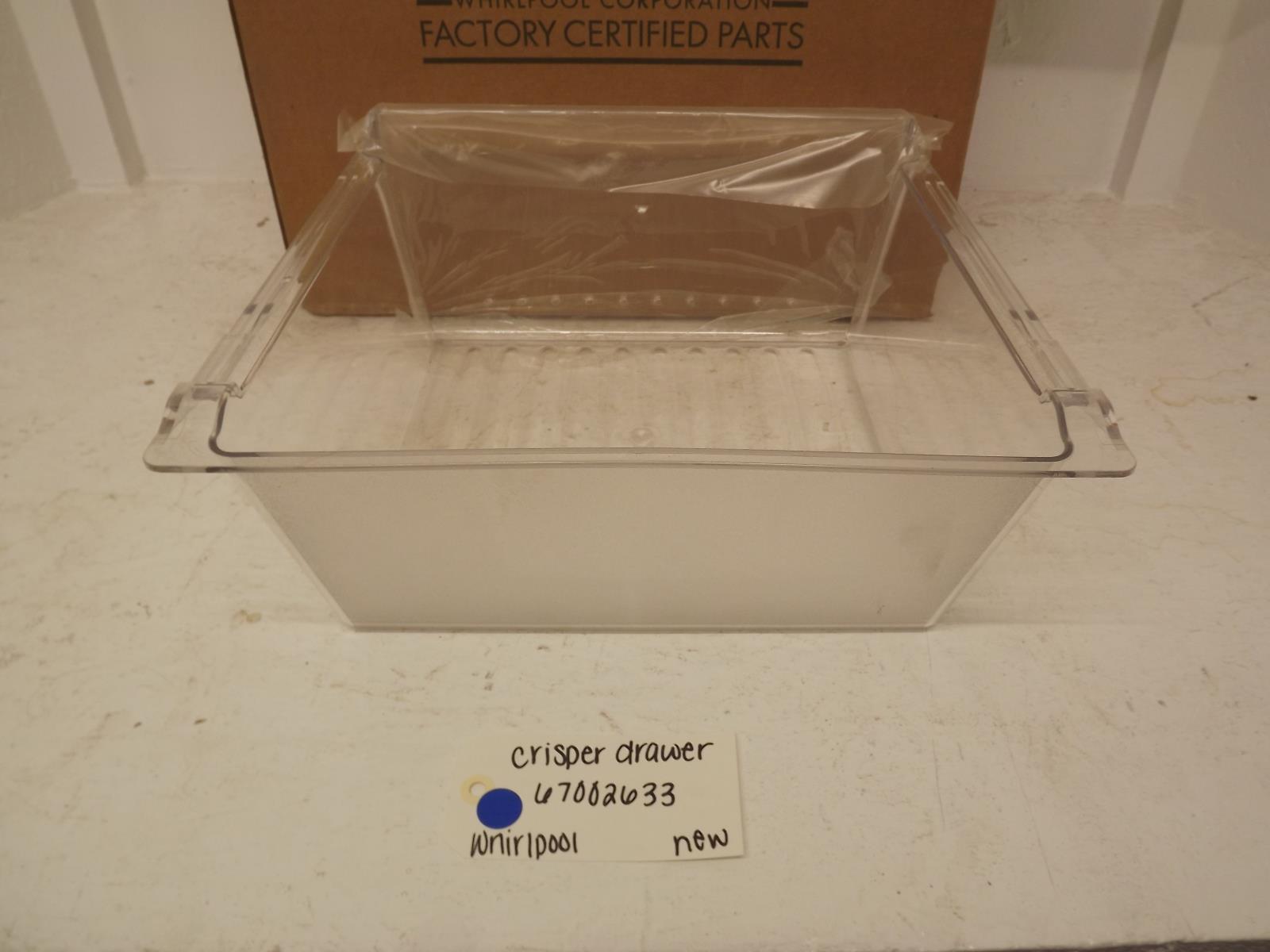Whirlpool Refrigerator 67002633 Crisper Drawer New Whirlpool Refrigerator 67002633 Crisper Drawer New